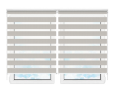 Рулонные шторы мини День Ночь Делия 116 цена. Купить в «Мастерская Жалюзи»