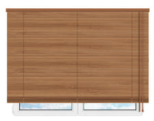 Бамбуковые горизонтальные жалюзи - 303 натуральный Бамбуковые горизонтальные жалюзи - 303 натуральный цена. Купить в «Мастерская Жалюзи»