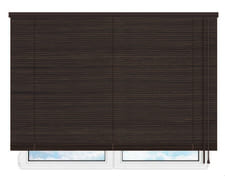 Бамбуковые горизонтальные жалюзи - 305 черный Бамбуковые горизонтальные жалюзи - 305 черный цена. Купить в «Мастерская Жалюзи»