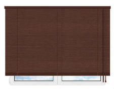 Деревянные горизонтальные жалюзи 50 мм - 43 махагон Деревянные горизонтальные жалюзи 50 мм - 43 махагон цена. Купить в «Мастерская Жалюзи»