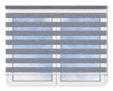 Стандартные рулонные шторы День Ночь Равелло 405 цена. Купить в «Мастерская Жалюзи»