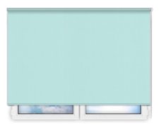 Стандартные рулонные шторы Карина-голубой цена. Купить в «Мастерская Жалюзи»