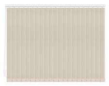 Тканевые вертикальные жалюзи Лайн-II-темно-бежевый цена. Купить в «Мастерская Жалюзи»
