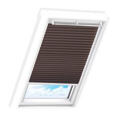 Плиссе мансардные (шторы, жалюзи) леванто коричневый