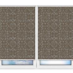 Рулонные шторы Мини Палау коричневый