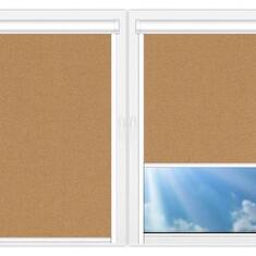 Кассетные рулонные шторы UNI Металлик-античное-золото